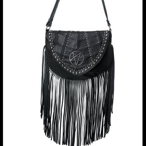 ISO‼️ Killstar Metal Lyfe Fringe Bag